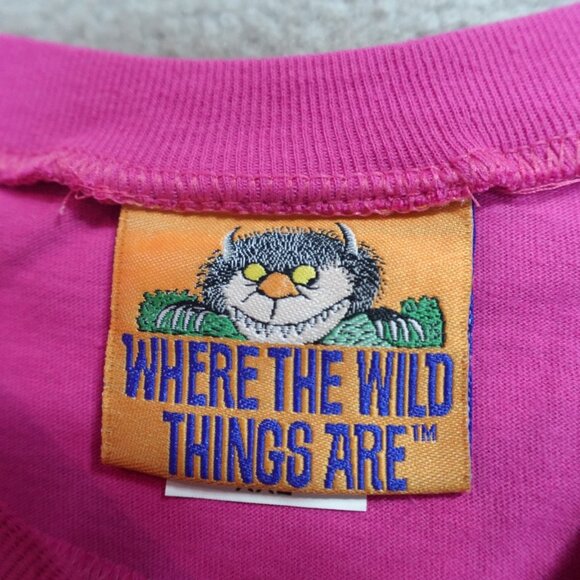 Where the Wild Things Are Womens Shirt 2XL Pink Maurice Sendak - Picture 3 of 7